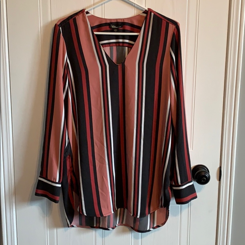 Dalia Multicolor Striped Blouse